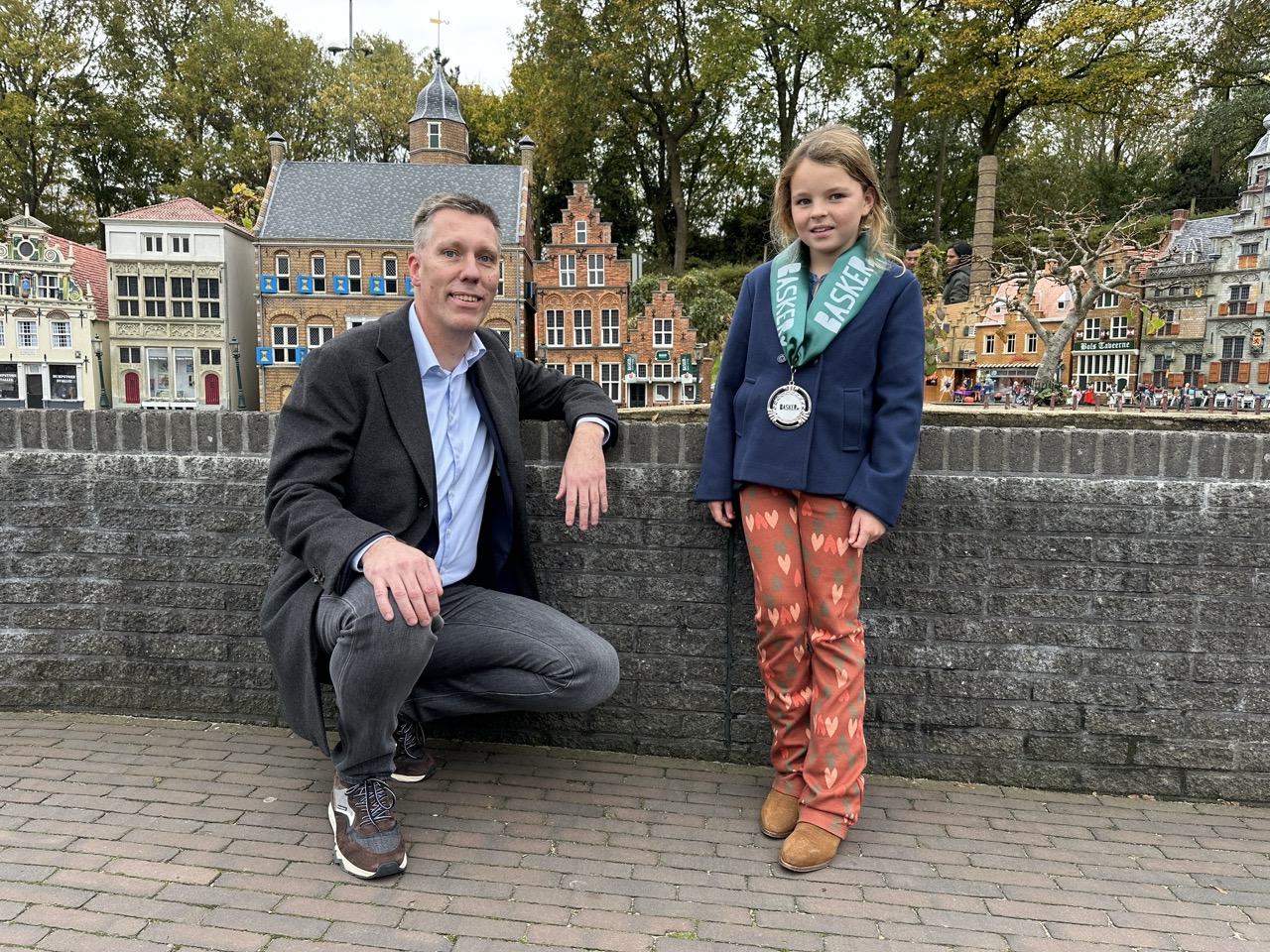 CEO Remko Berkel and Basker Mayor Fiene
