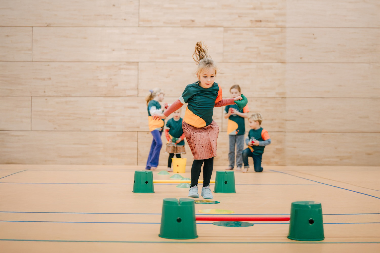 Girl playing sports at Club Basker Interntational Sport