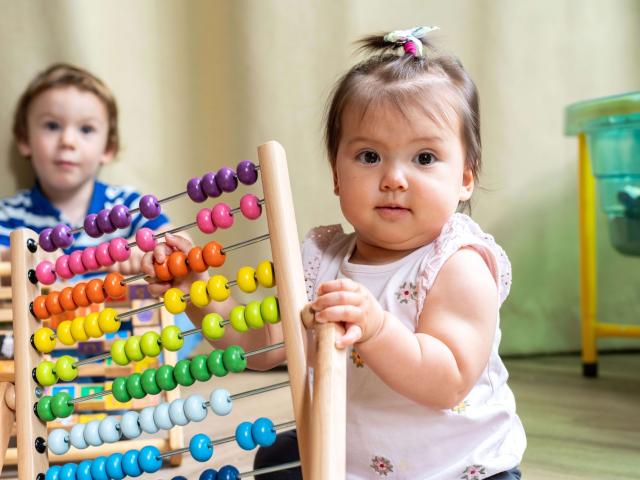 children playing