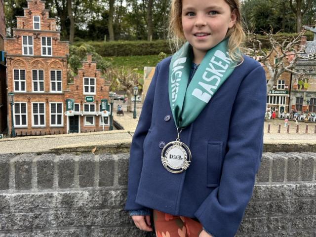 Basker Mayor Fiene at Madurodam