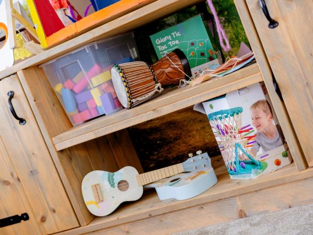 Toys in closet Club Basker After School Care The Hague