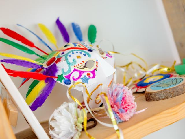Handcrafted mask Basker International The Maples The Hague 